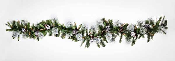 Ukrašena girlanda dužine 100 cm - dodatni pogled