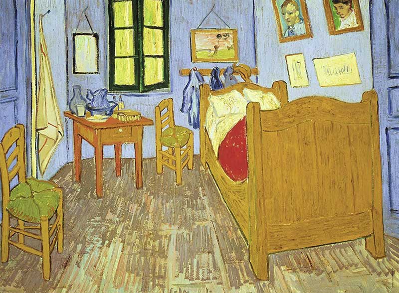 Ravensburger puzzle Art - Vincent Van Gogh - Bedroom in Arles 300 delova BIGGER PIECES RA13656 - dodatni pogled