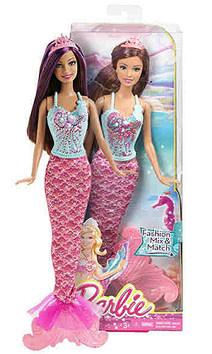 Barbie lutka sirena CBV45-0447 - dodatni pogled