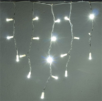 Nadogradive novogodišnje LED lampice 4m x 0.5m 152L Icicle za unutrašnju i spoljnu upotrebu - dodatni pogled