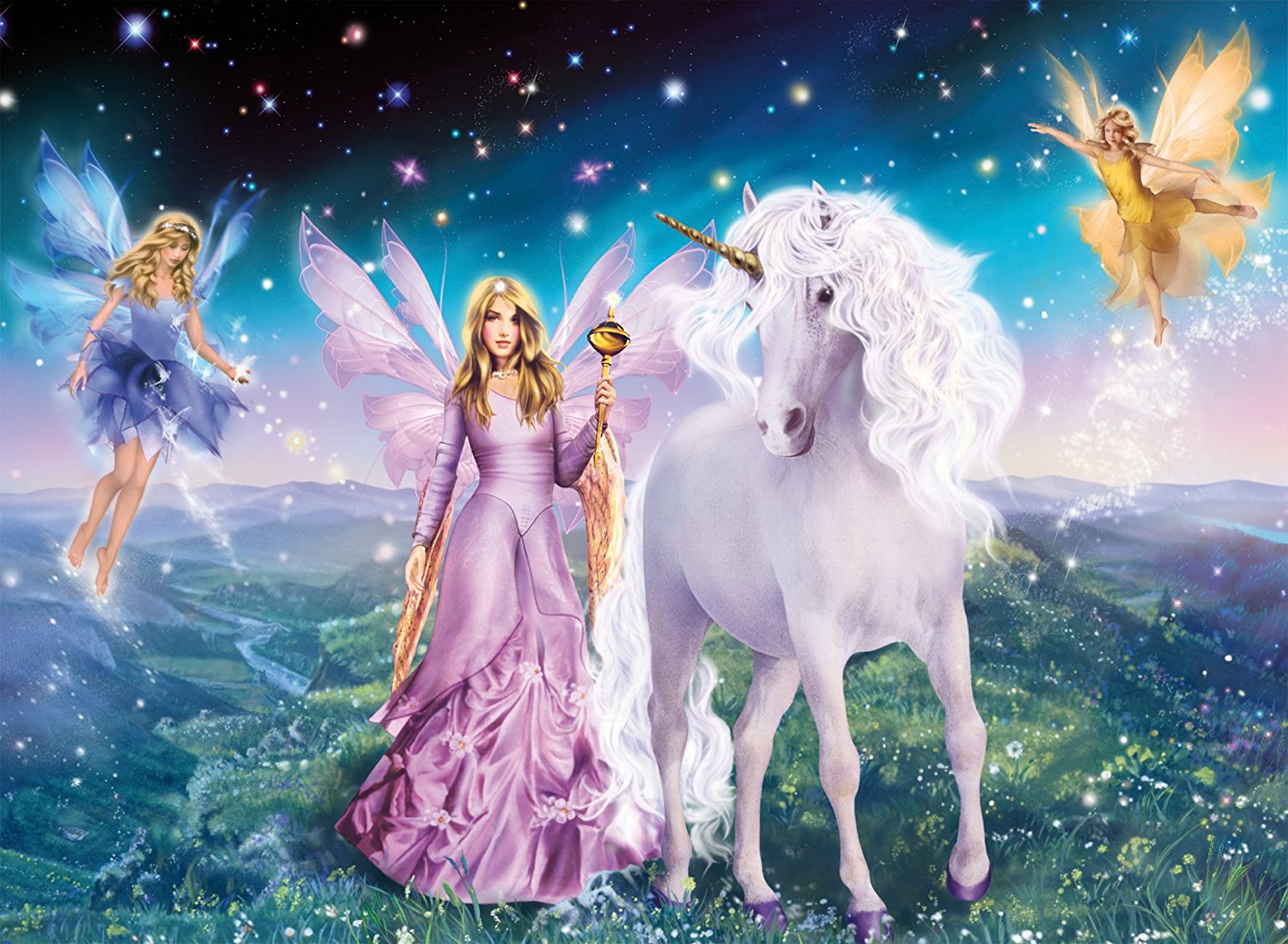 Ravensburger puzzle XXL - Magical Unicorn 300 delova RA13045 - dodatni pogled
