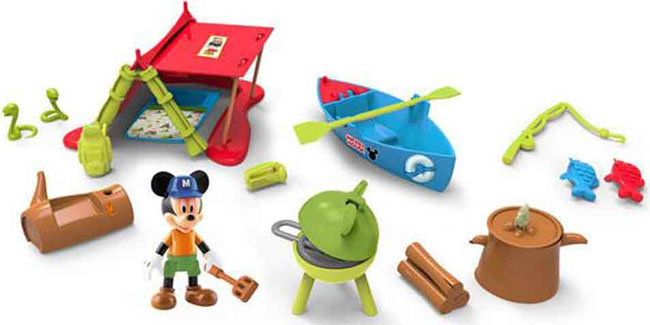 Mickey Mouse Kamperski set sa čamcem IM182042 - dodatni pogled