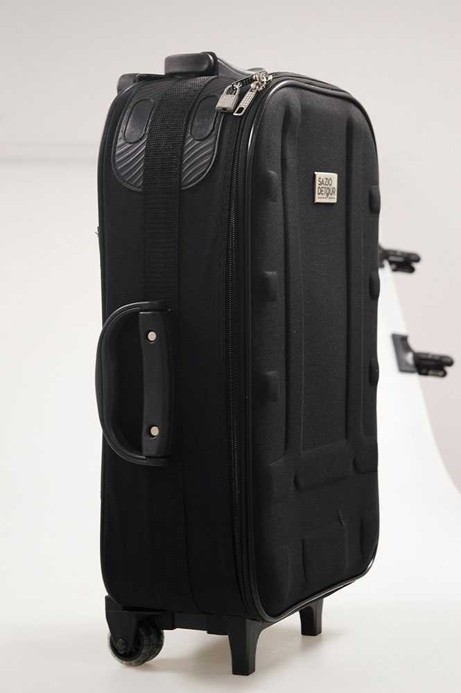 Komplet 3 kofera Sazio Havana crna boja - dodatni pogled