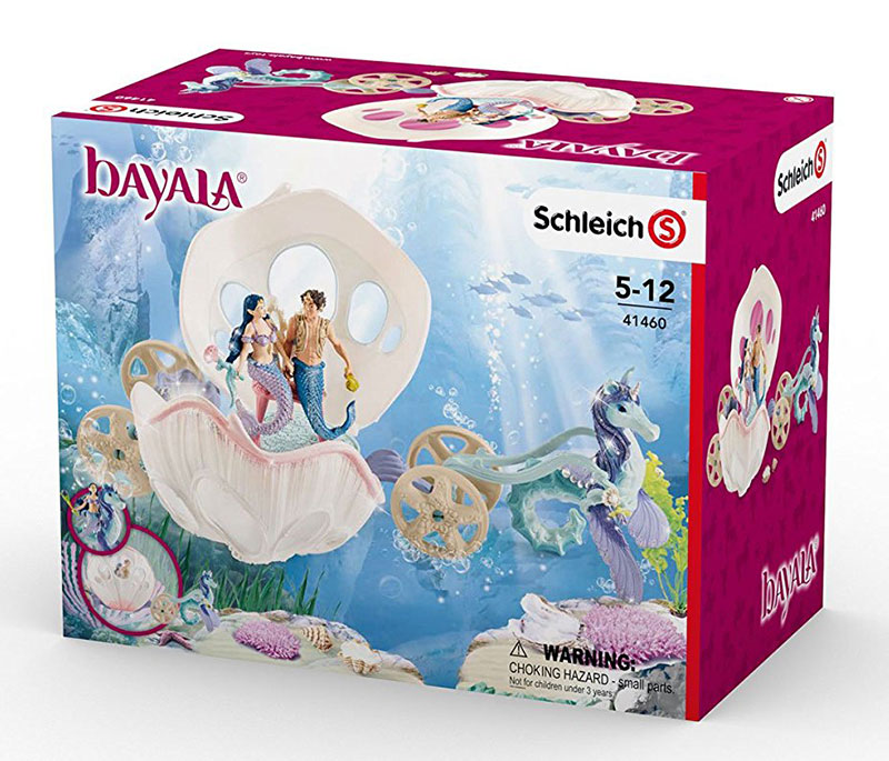 Schleich Figurice Bayala - Kraljevska kočija školjka 41460 - dodatni pogled