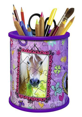  Ravensburger 3D puzzle GIRLY GIRL edition  Kutija za olovke - Konji  54 dela RA12075 - dodatni pogled