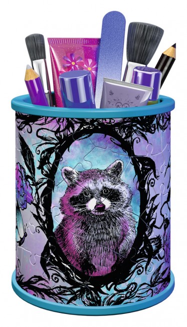 Ravensburger 3D puzzle GIRLY GIRL edition - Za devojčice - Kutija za olovke - Životinje - Animal Trend 54 dela RA12078 - dodatni pogled