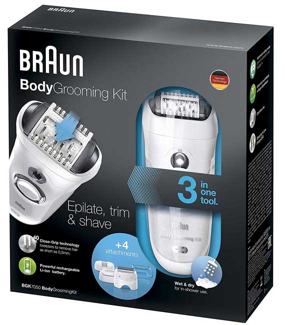 Braun Multi aparat Brijač Trimer Epilator BGK7050 504666 - dodatni pogled