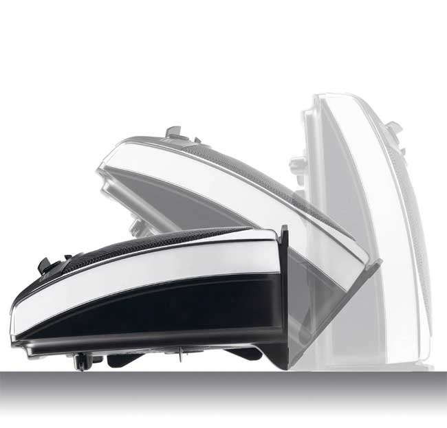 DeLonghi Grejalica sa ventilatorom Chrome Blck HVS3031 557041 - dodatni pogled