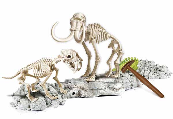 Clementoni Arheološki Komplet Smilodon i Mamut CL61246 - dodatni pogled