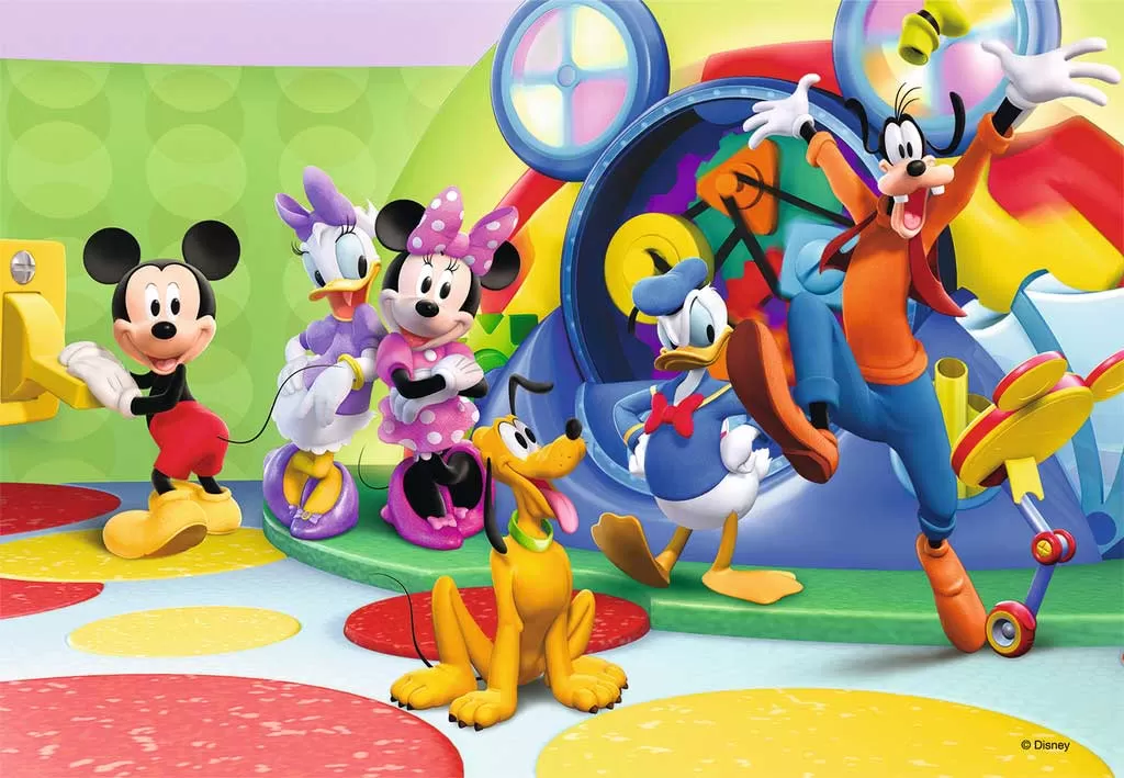Ravensburger puzzle Dečije puzle - 2x12 - Disney - Mickey Mouse Club House 2x12 delova RA07565