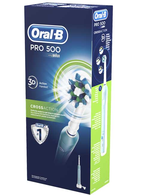 Oral-B Električna četkica za zube D16 Pro 500 3D Clean 500311 - dodatni pogled