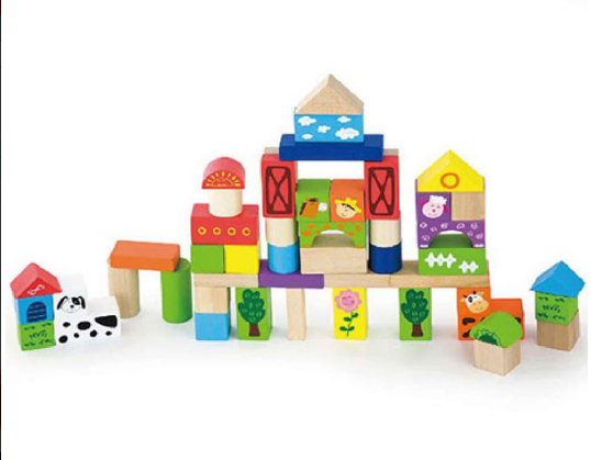 Viga geometrijski oblici farma 50 delova 50285 - dodatni pogled