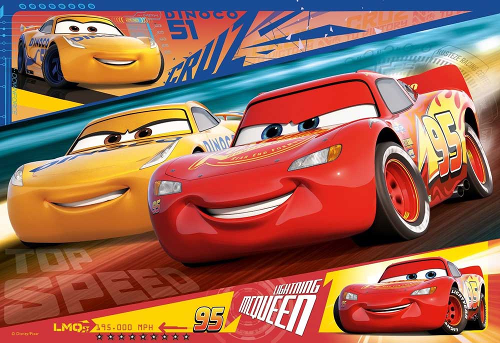 Ravensburger puzzle Dečije puzle - 35 - Disney - PIXAR - Cars 3   35 delova RA08792 - dodatni pogled