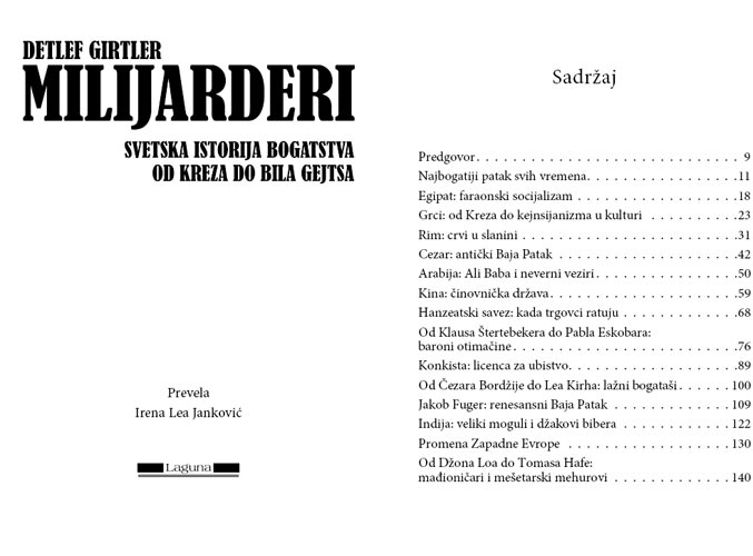 Milijarderi, Detlef Girtler - dodatni pogled