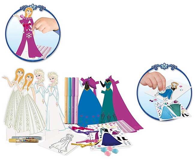 IMC Toys Frozen Napravi haljine za Anu i Elzu IM16460 - dodatni pogled