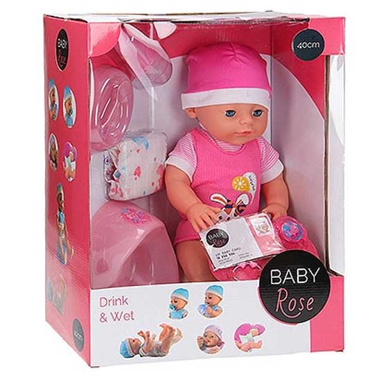 Beba Lutka Rose 40 cm Pije I Piški 27548 - dodatni pogled