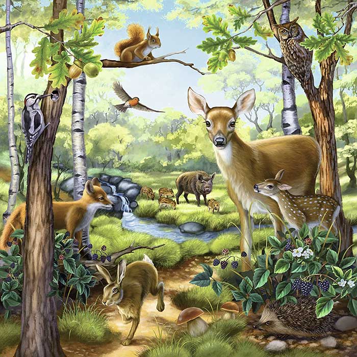Ravensburger puzzle Dečije puzle - 3x49 - Životinje - Animals  3x49 delova RA09265 - dodatni pogled
