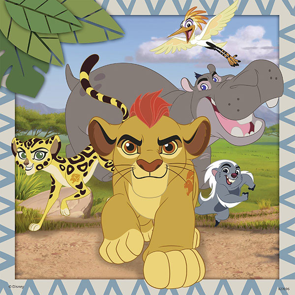 Ravensburger puzzle Dečije puzle - 3x49 - Disney - Disney Junior - The Lion Guard   3x49 delova RA09348 - dodatni pogled