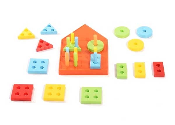 Edukativni Set Geometrijska Kućica 33120 - dodatni pogled