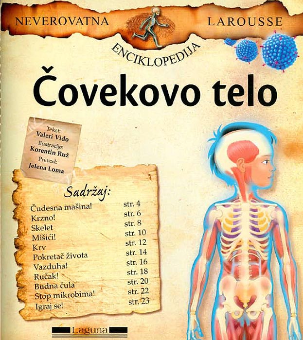 LaRousse Čovekovo telo, Valeri Vido - dodatni pogled