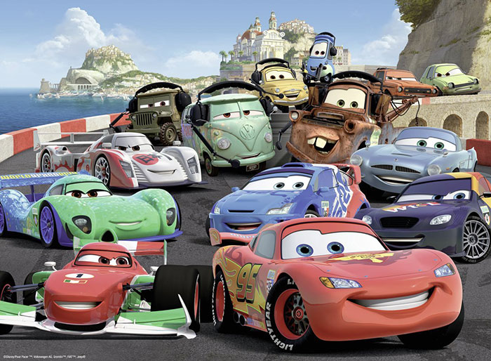 Ravensburger puzzle Dečije puzle - XXL - Disney - PIXAR - Cars 2 100 delova RA10615 - dodatni pogled