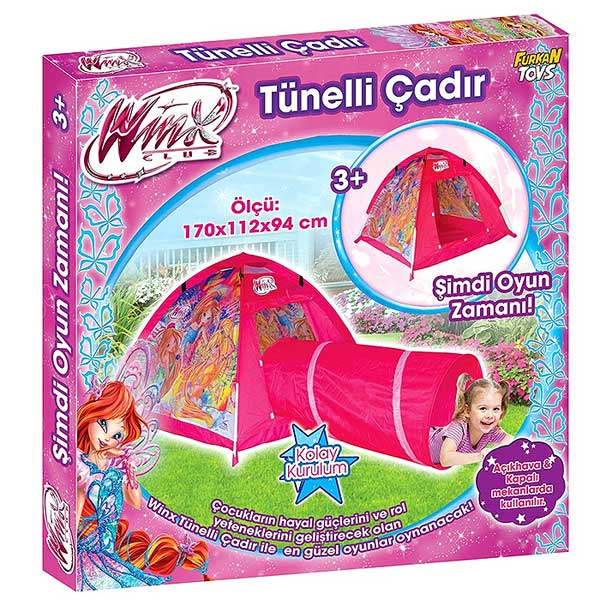 Winx Dečiji Šator Sa Tunelom 36972 - dodatni pogled