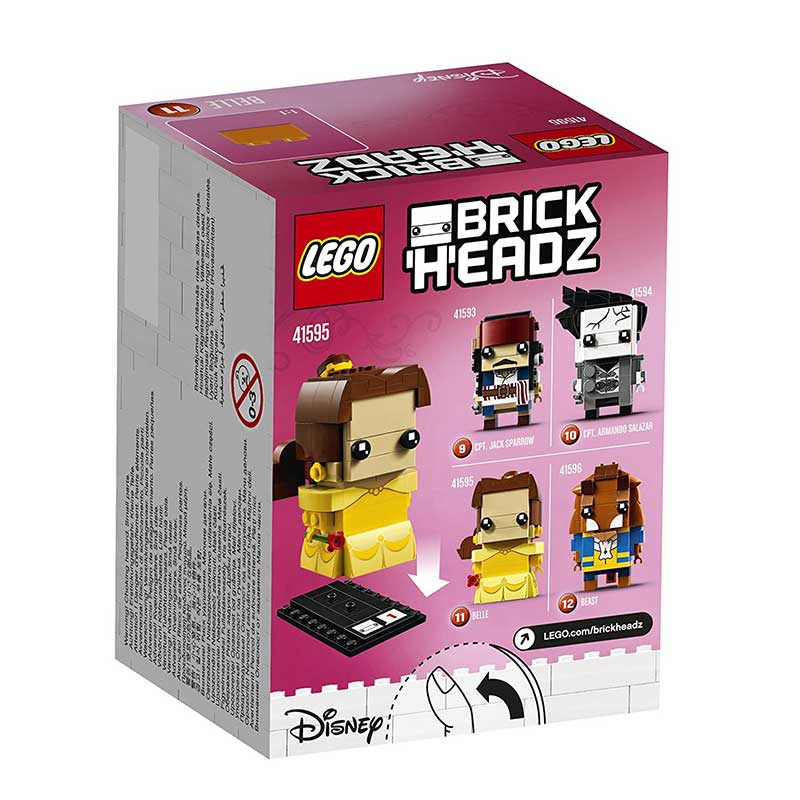 LEGO® kocke BrickHeadz - Lepotica i zver - Bel 41595 - dodatni pogled