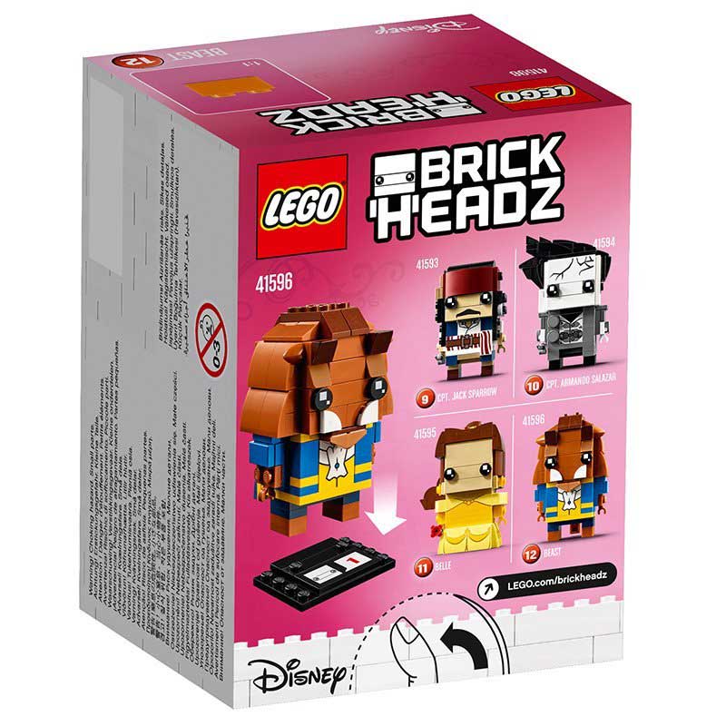 LEGO® kocke BrickHeadz - Lepotica i zver - Zver 41596 - dodatni pogled