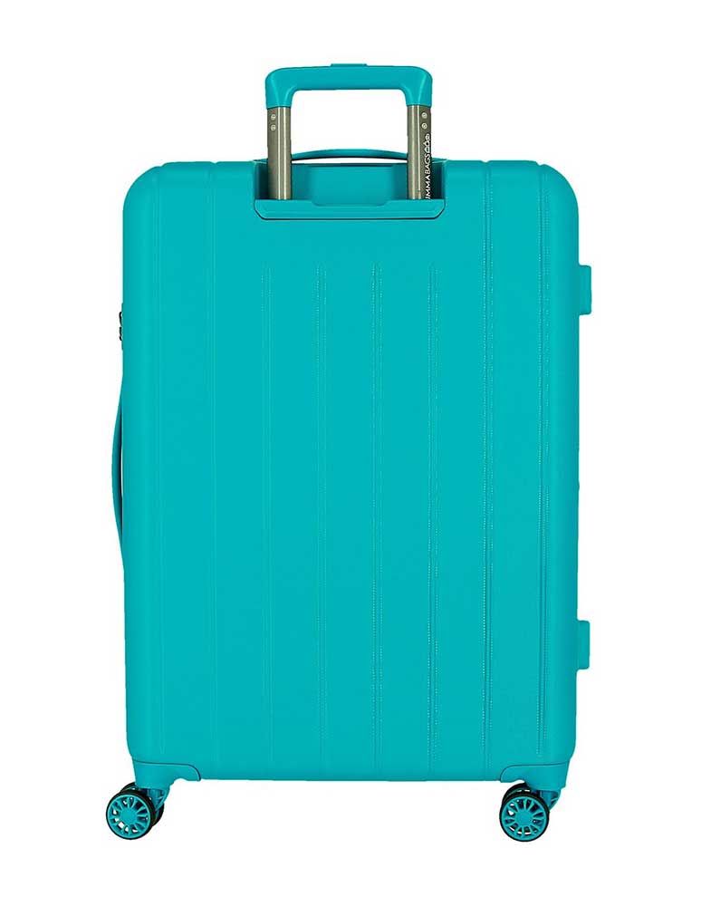 Komplet proširivih kofera 55cm-70cm Movom Wood turquoise 53189 - dodatni pogled