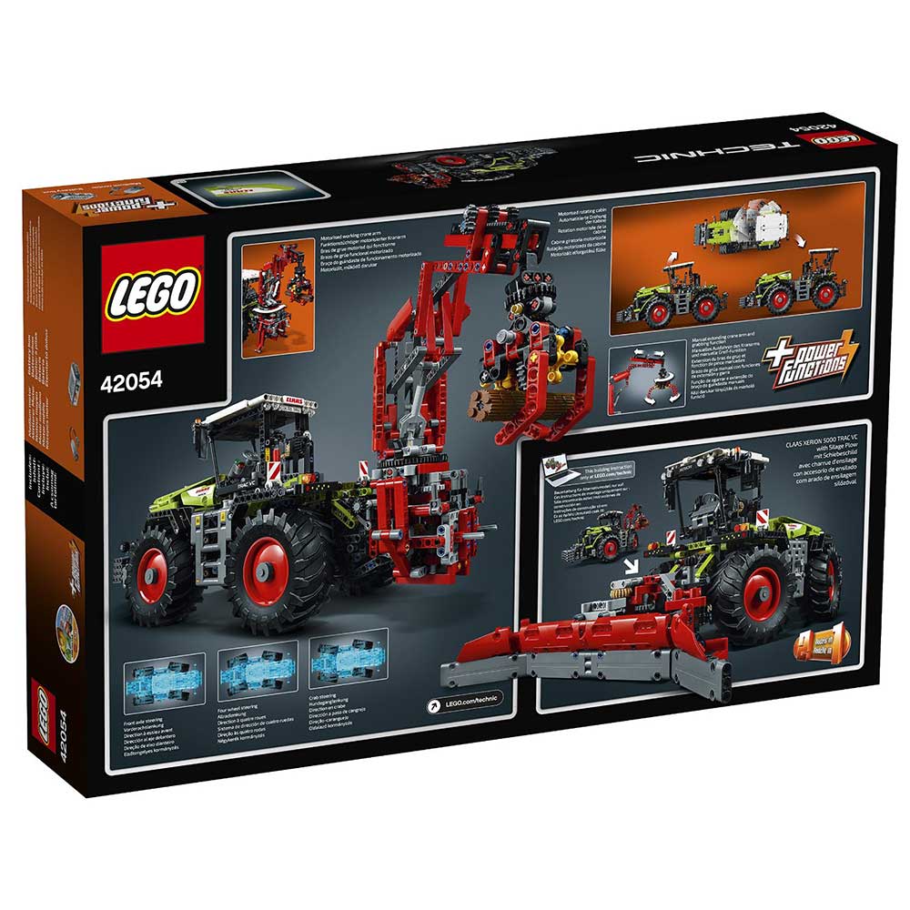 LEGO® Technic - Model 2 u 1 - Traktor - CLAAS XERION 5000 TRAC VC   42054 - dodatni pogled