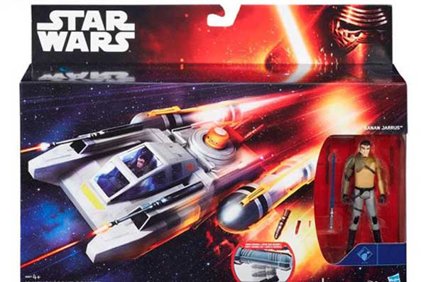 Star Wars Letelica Sa Figurom Y-Wing Scout Bomber B3675 - dodatni pogled