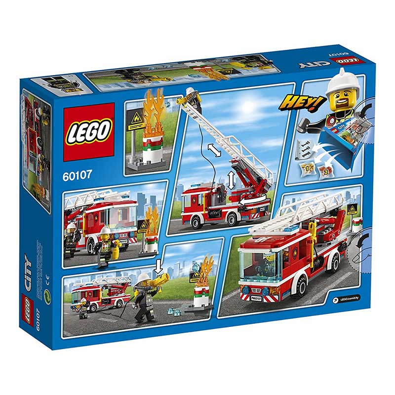LEGO® City kocke Vatrogasni kamion 60107 - dodatni pogled