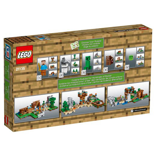 LEGO® Minecraft kocke  The Crafting Box 2.0 - Kutija za gradnju 2.0  717 delova  21135 - dodatni pogled