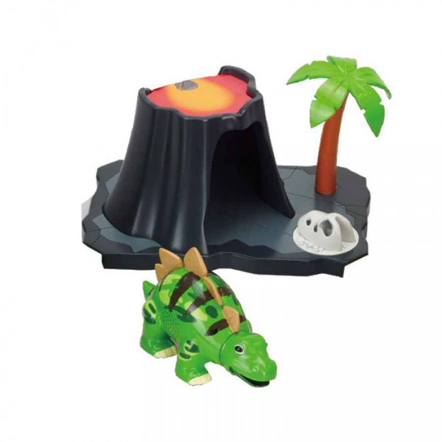 Igračka dinosaurusa u njegovom prirodnom staništu 88380 - dodatni pogled