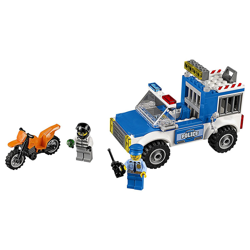 LEGO® Juniors kocke Police Truck Chase - Policijska potera 90 delova 10735 - dodatni pogled