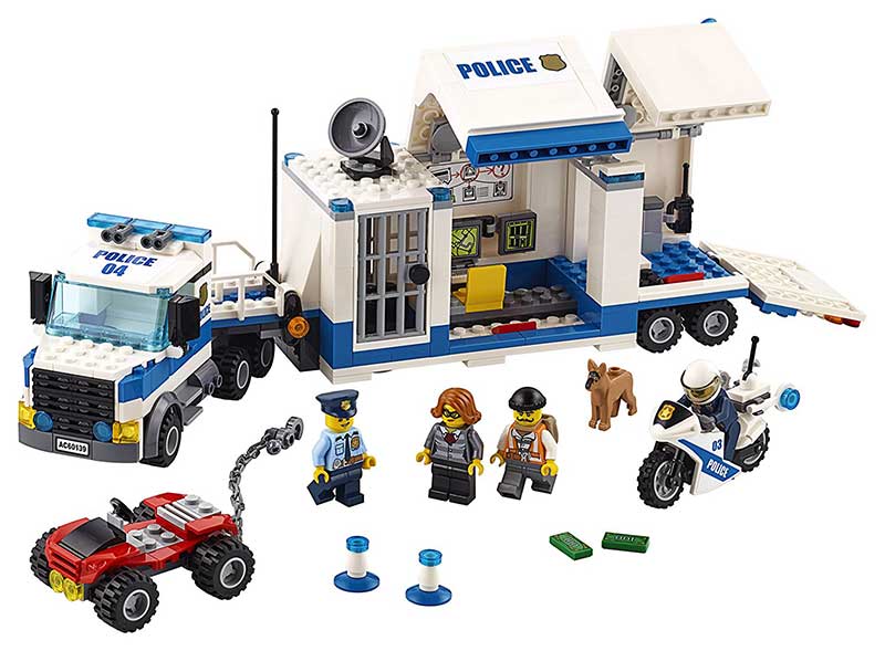 LEGO® City kocke Policija - Mobilni komandni centar 60139 - dodatni pogled