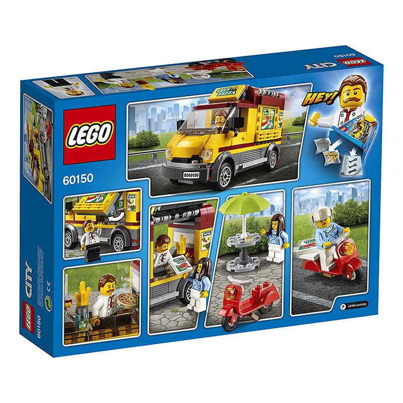 LEGO® City kocke Vozila - Pizza kamion 60150 - dodatni pogled