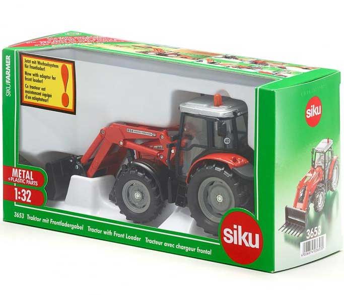 Siku model Traktor Massey Ferguson 3653 - dodatni pogled
