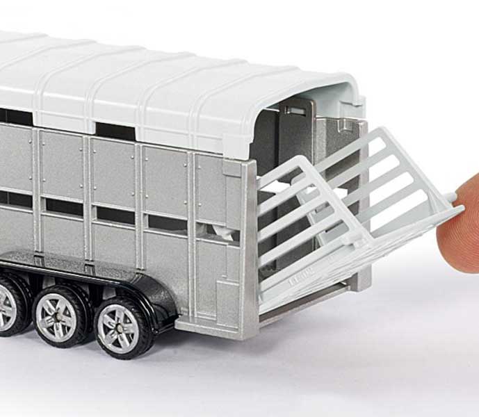 Siku model John Deere traktor sa prikolicom za stoku 1956 - dodatni pogled