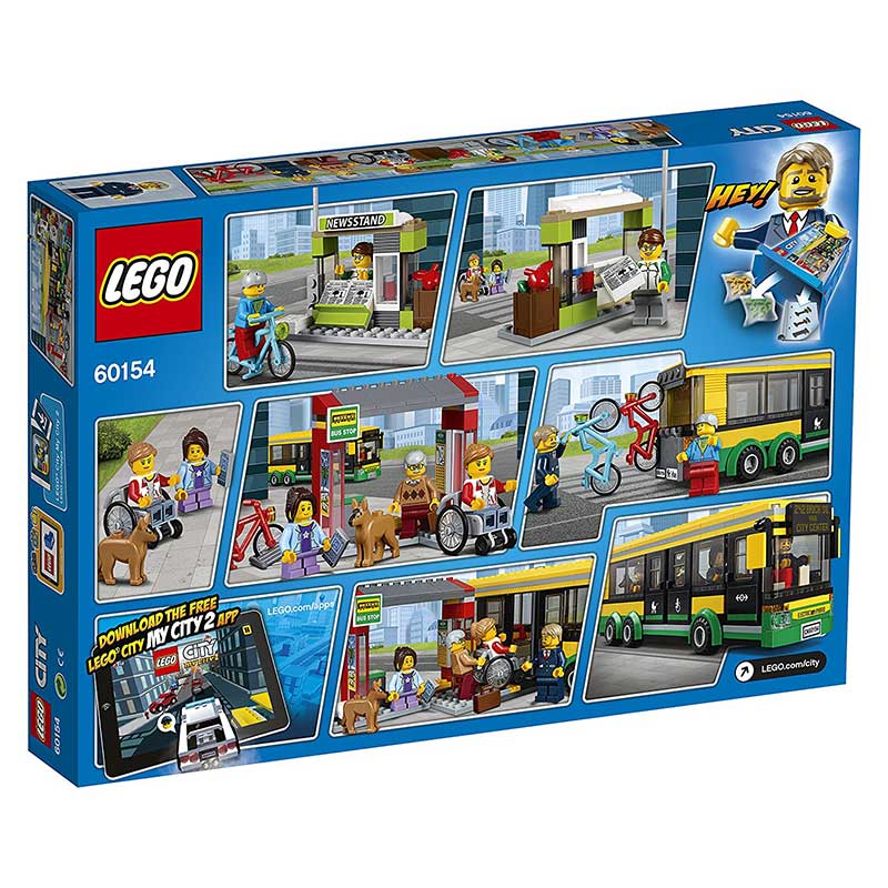 LEGO® City kocke - Autobuska stanica 60154 - dodatni pogled