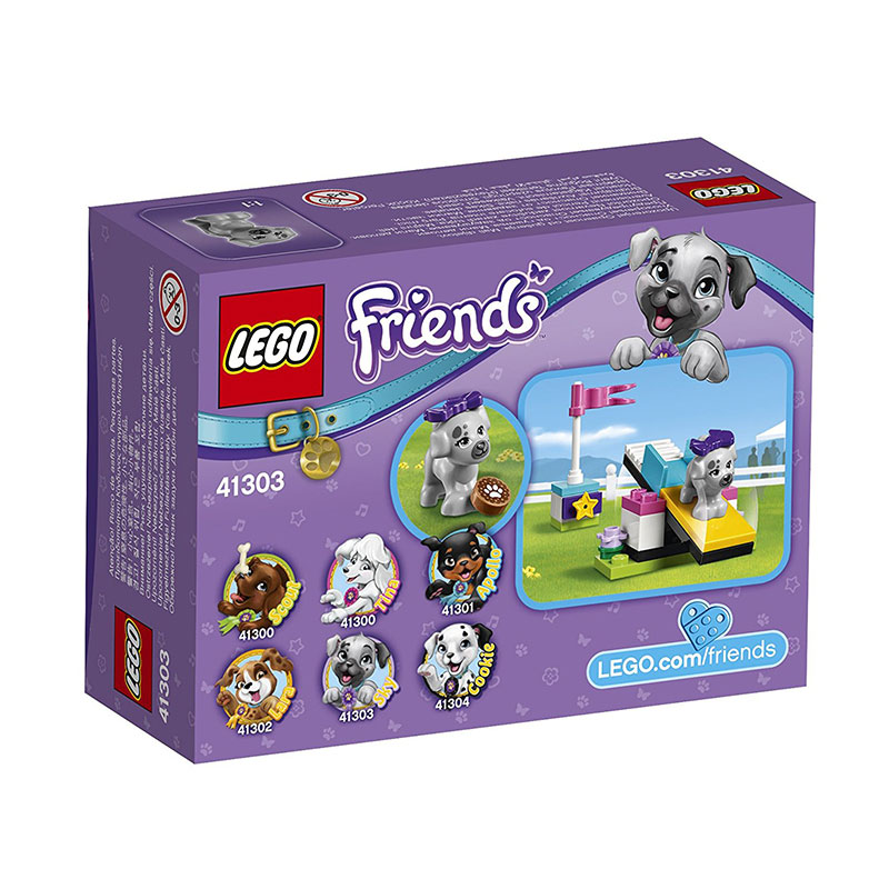 LEGO® FRIENDS kocke  Puppy Playground - Štenci: Igralište 62 dela 41303 - dodatni pogled