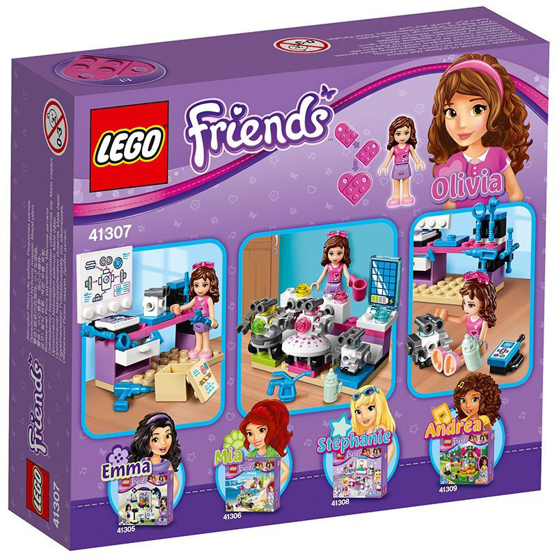 LEGO® FRIENDS kocke Olivias Creative Lab – Olivijina laboratorija  91 deo 41307 - dodatni pogled