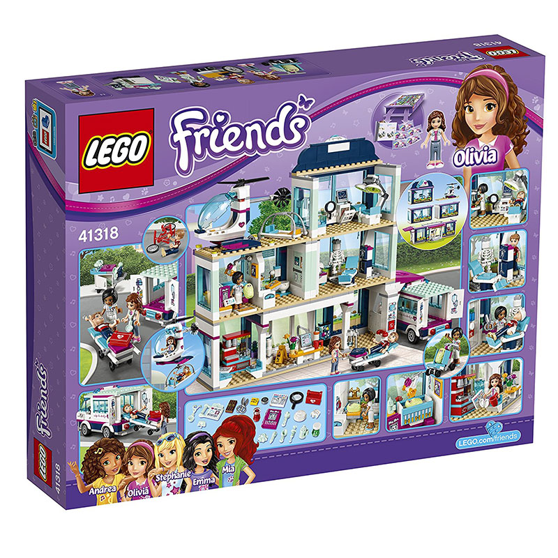 LEGO® FRIENDS kocke Heartlake Hospital – Hartlejk bolnica 871 deo 41318 - dodatni pogled