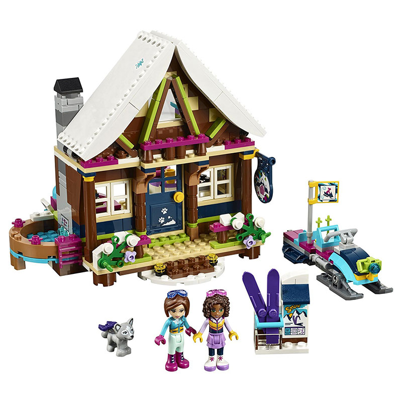 LEGO® FRIENDS kocke Snow Resort Chalet - Skijalište: Planinska koliba  402 dela  41323 - dodatni pogled