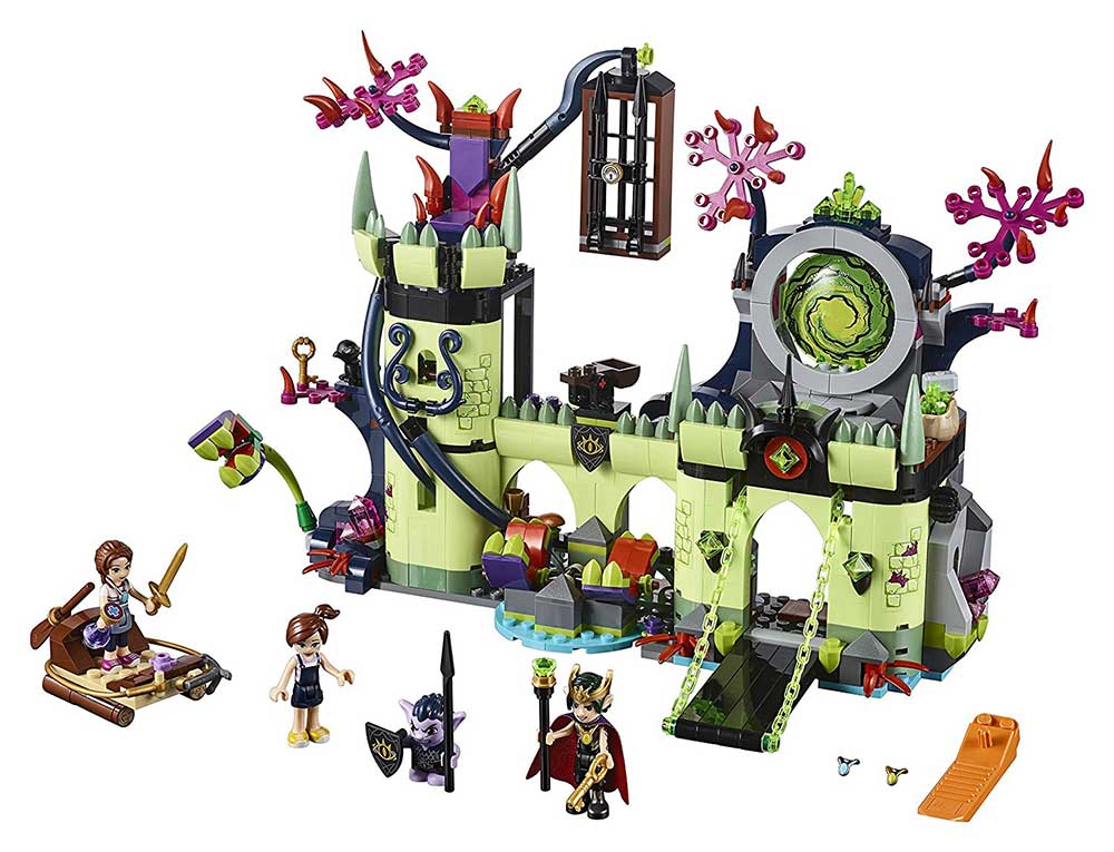 LEGO® Elves kocke Breakout from the Goblin Kings Fortress - Beg iz tvrđave Goblin kralja 695 delova 41188 - dodatni pogled