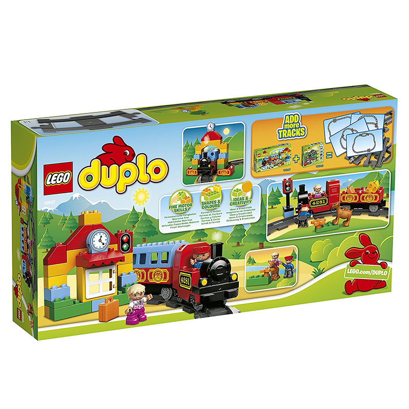 LEGO® DUPLO® kocke My First Train Set – Moj prvi voz 52 dela 10507 - dodatni pogled