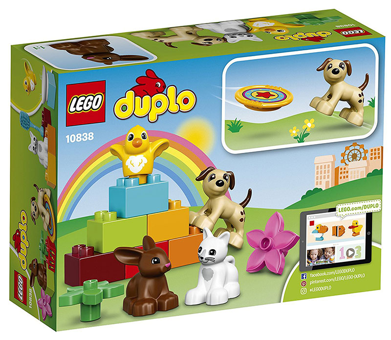 LEGO® DUPLO® kocke - My Town - Family Pets – Ljubimci 15 delova 10838 - dodatni pogled