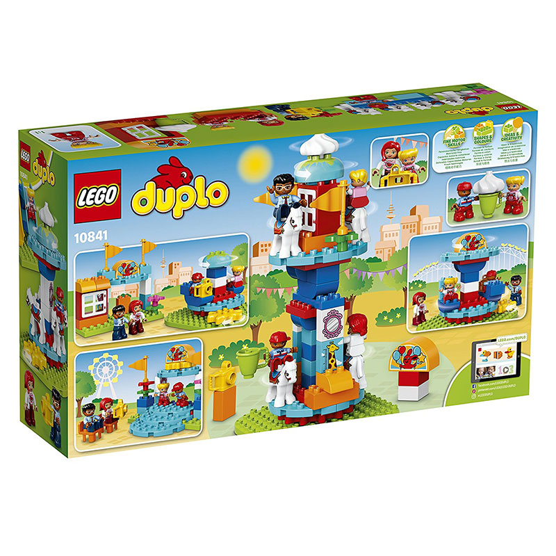 LEGO® DUPLO® kocke My Town - Fun Family Fair – Zabavni porodični vašar 61 deo 10841 - dodatni pogled