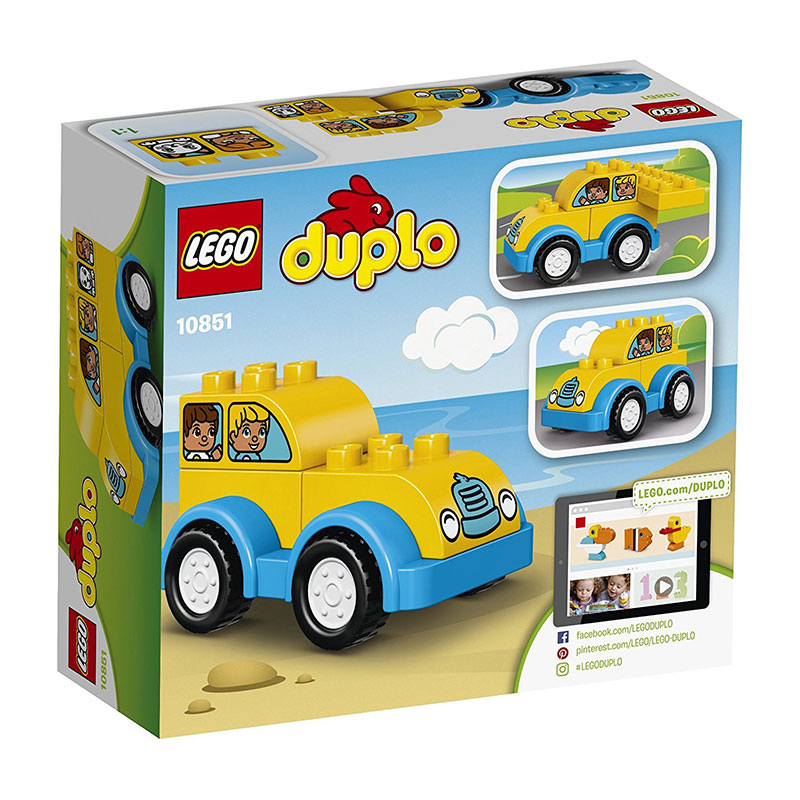 LEGO® DUPLO® kocke My First Bus – Moj prvi autobus  6 delova 10851 - dodatni pogled
