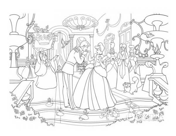 Lisciani Slagalica 108 Delova-Pepeljuga 2u1 Složi i Oboji 31713 - dodatni pogled